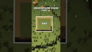 Underground Starter House - Minecraft Tutorial