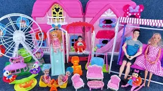 9 Minutes Satisfying with Unboxing Barbie Swing Toys，Princess House Playset ASMR | Review Toys