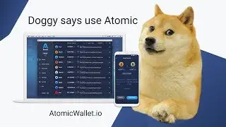 How to manage and Buy DOGE Coin in Atomic Wallet | #DOGE