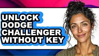How to Unlock Dodge Challenger Without Key (Only Way)