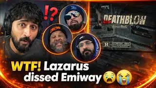 TOO FAR? Lazarus & Swifty McVay - DEATHBLOW (Emiway Diss) Reaction⁉️😭