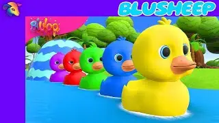 Five Little Ducks | Kids Songs | BluLoo Nursery Rhymes & Kids Songs