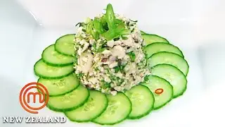 Impressive Thai Spicy Chicken Salad | MasterChef New Zealand | MasterChef World