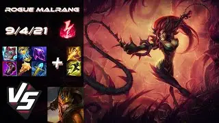 Rogue Malrang JUNGLE Zyra vs Jarvan IV - EU Challenger Patch 25.S1.4