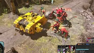 Imperial Fists vs Fierce Tyranids | Warhammer 40K Dawn of War 2 Gameplay