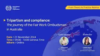 Research Seminar | Tripartism and compliance: The journey of the Fair Work Ombudsman in Australia