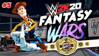 TV CHAMPIONSHIP MATCH!!! (WWE 2K20 Universe Mode) [WOODY vs MARSHMELLO]