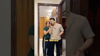 Arrange marriage Vs Love Marriage😂 #shorts #comedy #jahaann