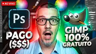 [🔴] GIMP: O Melhor Editor de Fotos Gr&aacute;tis (Guia Completo)