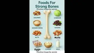 Over 60? These Foods Help Protect Your Bones (Eat these daily). #over60 #healthyaging