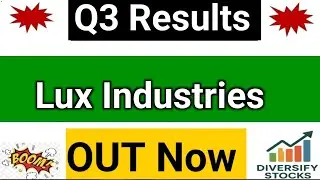 Lux Industries Q3 Results 2026 | Lux Industries share latest news | Lux Industries Results Today 