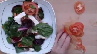 Was esse ich heute? Vitaltalk-Rezepte Vol.1 - Spinatsalat kinderleichtsuperlecker