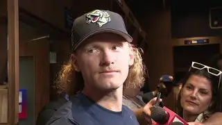 Hayden Harris describes his experience ahead of pitching for MLB Futures game