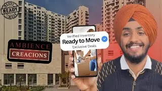 Closest Property to Cyber Park / Cyber City | Ambience Creacions Sector 22A Gurgaon | Ready to Move