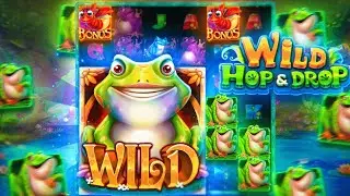 КУПИЛ КУЧУ БОНУСОК И ПОЙМАЛ... БОНУС БАЙ В WILD HOP DROP!!
