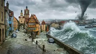Natural Disaster Short Film 4K &ndash; Mega Flood Strikes | Total Chaos & City Renewal