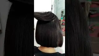MODEL RAMBUT BOB PENDEK DI SMOOTHING #smoothing #modelrambut #short #shorts @ameliachuit