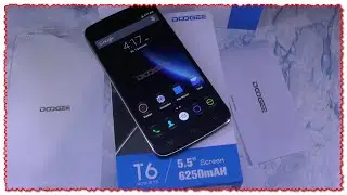 Посылка. Doogee T6 5.5 дюймов Android 5.1 MTK6735P 2ГБ ОЗУ 16 ГБ ПЗУ