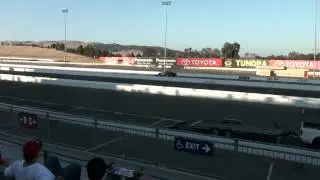 Classic VTEC Mini Cooper Beats Camero SS [outside view]