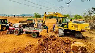 PC200 CRAWLER|| Big machine in the world, jcb road work, | #earthmovers #civilwork #pc200 #truck
