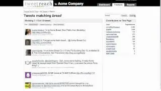 TweetReach Tracker Overview