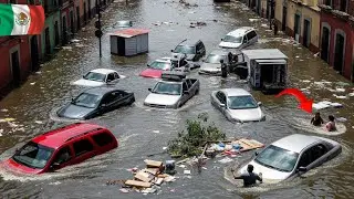 Natural Disaster Causes Chaos in Mexico: Massive Flooding in Aguascalientes Due to Storms