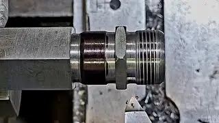 تعرف علي طريقة نسخ القلوظ بالمخرطة.          Learn how to copy threads using a lathe