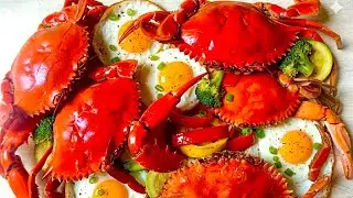 JAPANESE STREET FOOD,prepared at home! Seafood, shellfish crab!