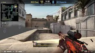 BIG CLAN Dust2 Cross Smokes Boost (CS:GO)
