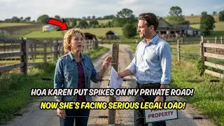 HOA Karen INSTALLED Spike Strips on My Private Farm Road &mdash; Now She&rsquo;s Facing Legal Trouble!