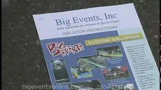 Инструкции по надуванию рекламных шаров от Big Events