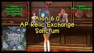 GamzerGurlz Aion 6.0 Exchange AP Relics, old Enchantment & Manastones Location Sanctum