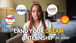 HOW TO GET AN INTERNSHIP IN 2026 (Especially in Nigeria)