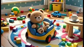 El Osito de Peluche de Bluey se Echó una Siesta | Canción Infantil Divertida | Rimas para Niños