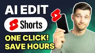 Как редактировать короткие видео на YouTube в 1 клик с помощью ИИ (Magic Cut) 🪄