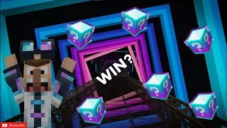 Winning a game of Block Party The Hive (Minecraft)