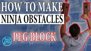 DIY Peg Block / Bird House - How to make Ninja Warrior obstacles