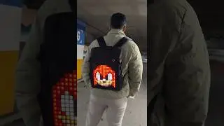 Ledli sırt &ccedil;antası aldım 🤩