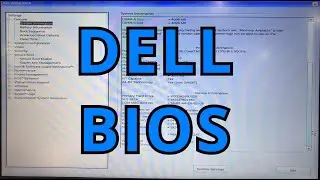 Как зайти в БИОС на ноутбуке Делл. BIOS на ноуте DELL.