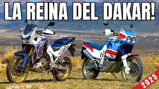 Honda AFRICA TWIN, the TRAIL that made its name in the DAKAR... and STILL ROARING