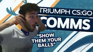 Beating Team Liquid | Triumph CS:GO Comms