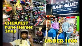 Pune Helmet Market 😱 | Cheapest & Branded Helmets🪖 Under ₹500!&rdquo;| Best Quality Under Budget!&rdquo; #pune