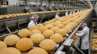 Inside the Pani Puri Factory – Full Process How Million-Dollar Puri Are Made