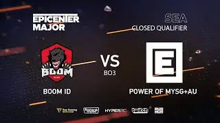 BOOM ID vs MYSG, EPICENTER Major 2019 SA Closed Quals , bo3, game 3 [Jam]