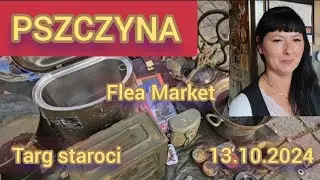 PSZCZYNA.NIESAMOWITY TARG STAROCI 13.10.2024.FLEA MARKET. ZAPRASZAMY NA SPACER PO PSZCZYŃSKIM RYNKU.