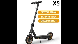 X9 E Scooter Unboxing Video-Hoverboards India