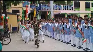 Vijay Shree Gyansthali School Deoria| [PRADE] FAST MARCH🇮🇳|Class 10th (15 aug' 2022) @kiku_k_007