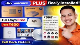 2026 में Finally Jio Airfiber Plus Installation Done | 60 Days FREE Trial | Full details Process👌