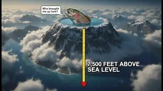 Why are there fish in high altitude mountain lakes?