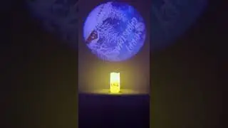 Wholesale Projection LED Candle Night Light #decor #gifts #ledcandle #candle #christmas